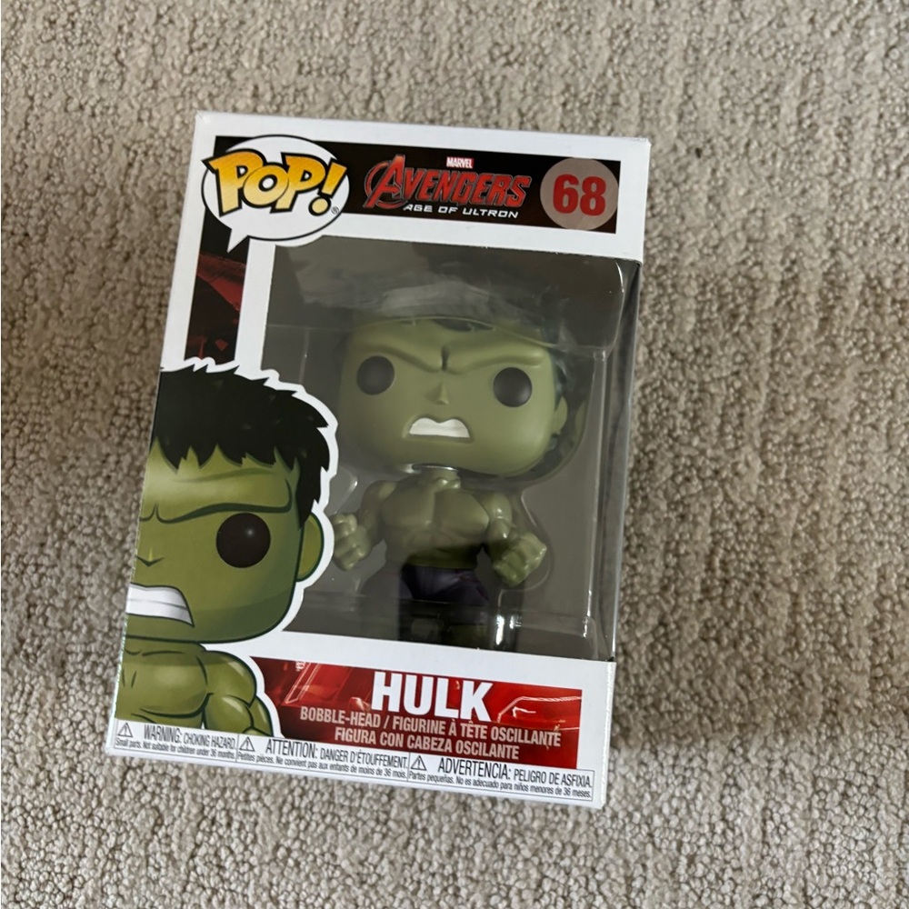 Funko Pop Avengers Hulk Figure
